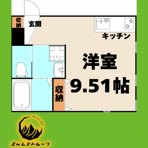 ピアチェーレ名駅の間取り