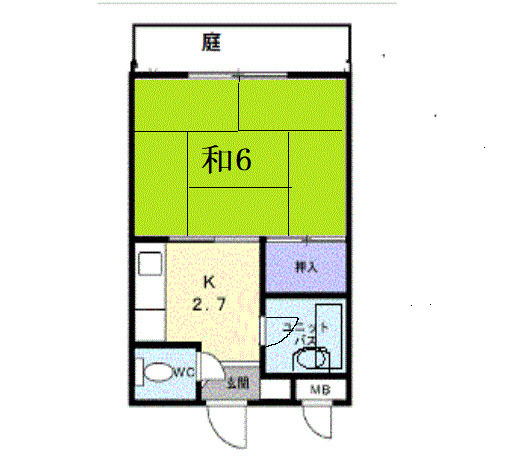 八坂マンションの間取り