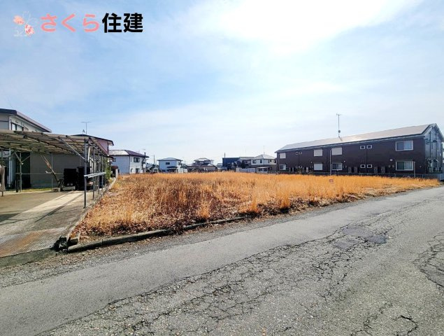 那須塩原市東原3-76　土地の前面道路含む現地写真