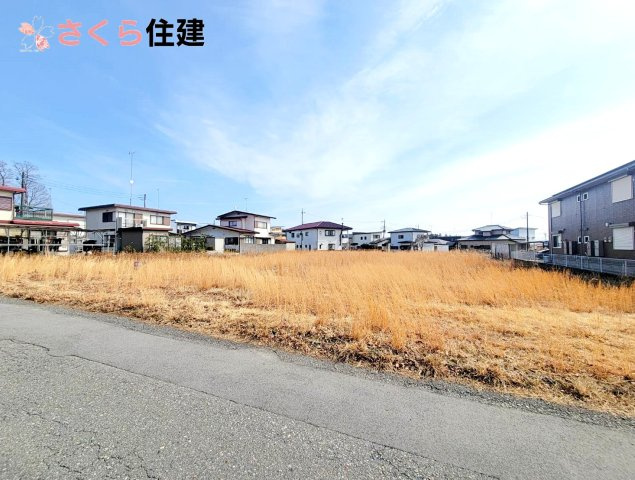 那須塩原市東原3-76　土地の前面道路含む現地写真
