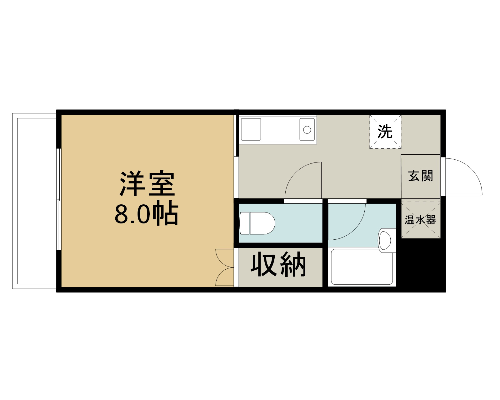 プランタンの間取り