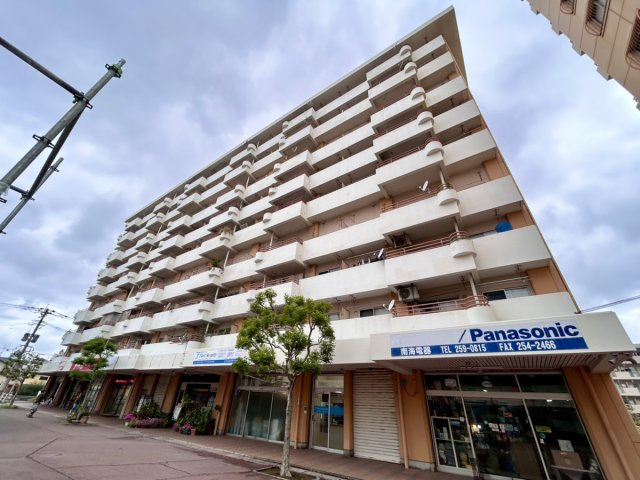 鴨池ハイム6号棟の外観
