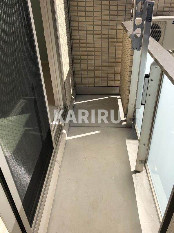 アイリス城北のバルコニー