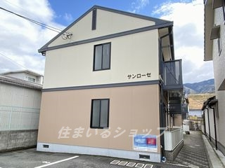 広島市安佐北区可部２丁目のアパートの外観