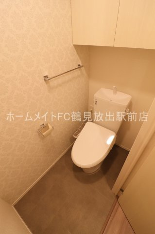大阪市鶴見区今津北１丁目のアパートのトイレ