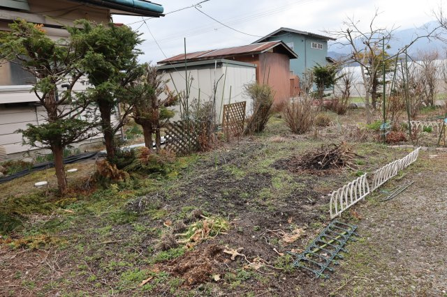 常盤須沼　中古戸建の庭