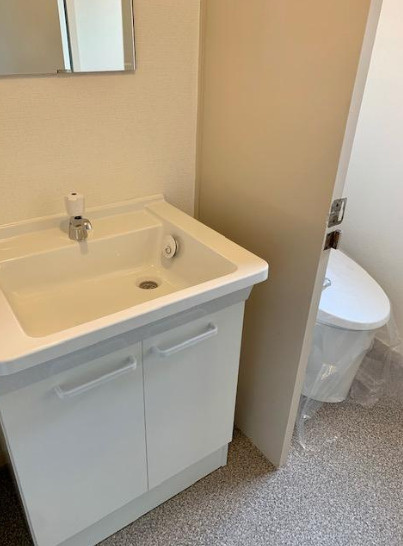 大阪市中央区森ノ宮中央１丁目の事務所の洗面所