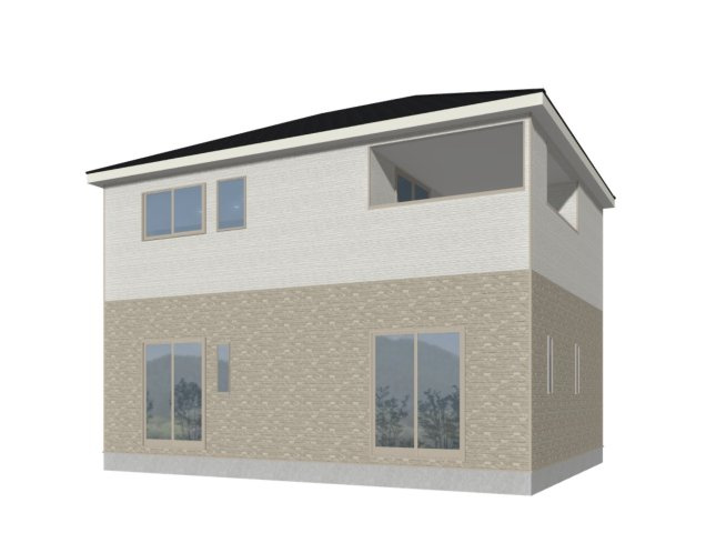 【完成予想図】 | 本庄市万年寺第4　クレイドルガーデン　新築戸建　全2棟　2号棟 | 2号棟