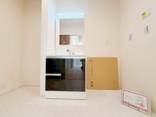 吉田町住吉11期　新築戸建の洗面所