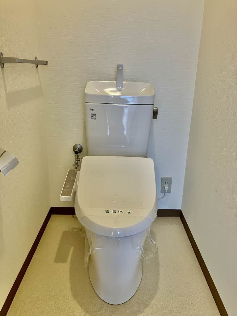 ドミール竹原のトイレ