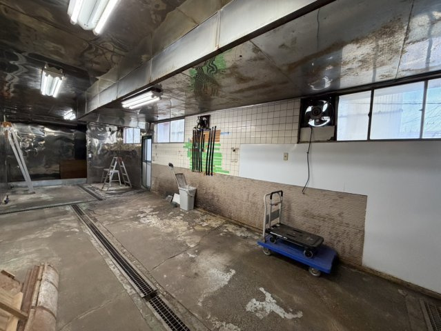 川なべ店舗の内装