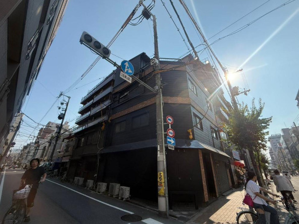 大阪市中央区島之内２丁目の店舗事務所の外観パース