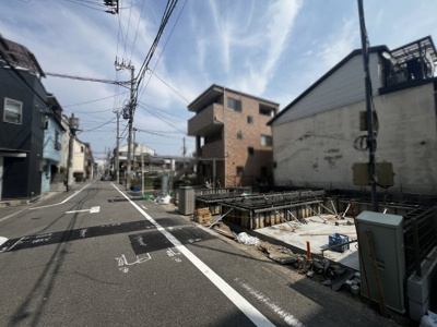 【前面道路含む現地写真】 | 西住之江３丁目　新築一戸建