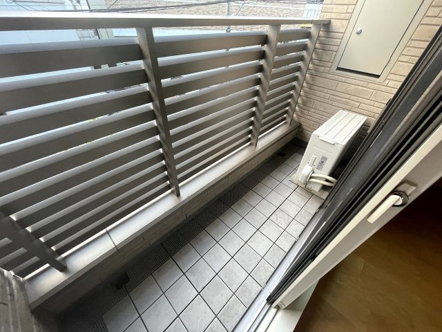 アモン津田沼のバルコニー