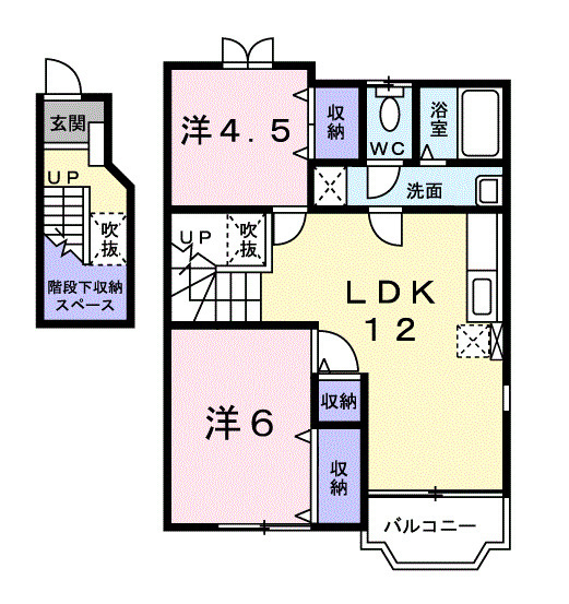 ＭＡＩＳＯＮ・Ｋ－１の間取り