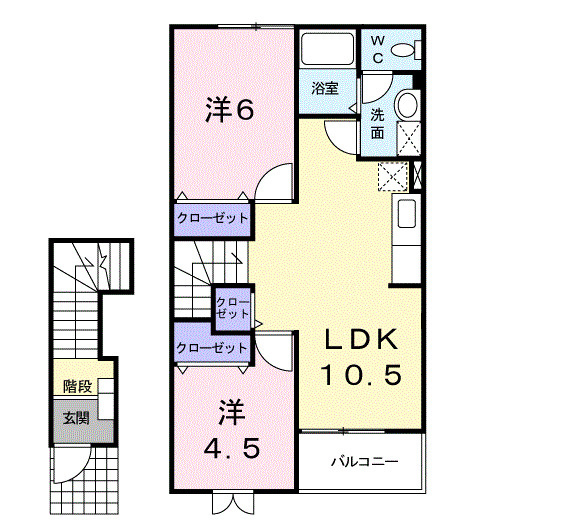 グリーン　ゲイブルズ　Ⅱ番館の間取り