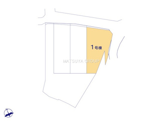 【区画図】 | リーブルガーデン岡崎市福岡町第2　1号棟