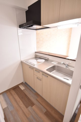 大阪市城東区中央３丁目の賃貸マンションのキッチン