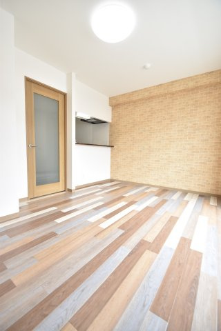 大阪市城東区中央３丁目の賃貸マンションの居間・リビング