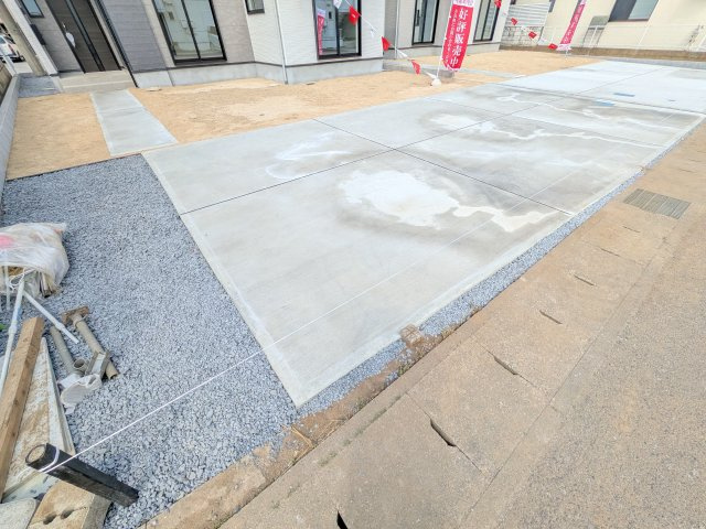 取手市本郷　2期　新築戸建　1号棟の駐車場|駐車は3台可能です♪
