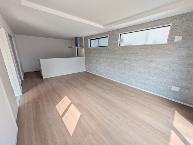 取手市本郷　2期　新築戸建　1号棟の居間・リビング