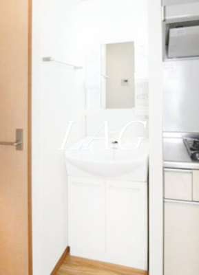 【洗面所】 | スカイコート千鳥町 | 独立洗面台です。