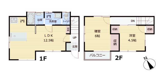【間取り】 | 所沢市山口谷戸　中古