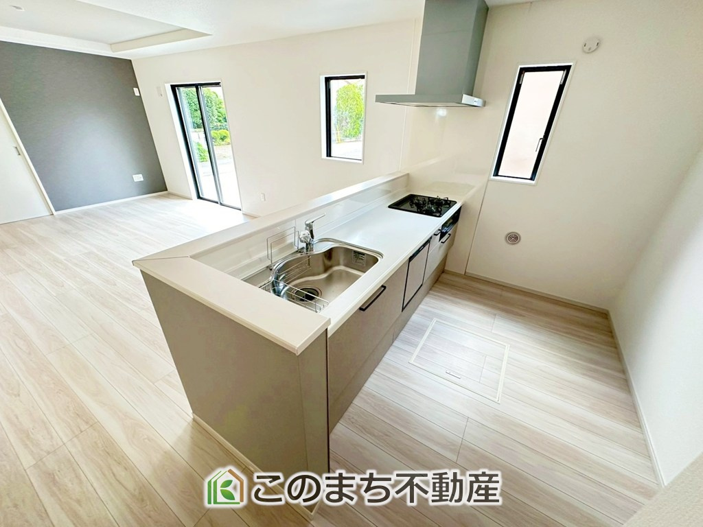 リガーレ宇都宮市一ノ沢町3期のキッチン