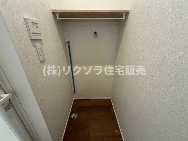 東船橋2丁目　中古一戸建てのランドリースペース|ドラム式も設置可能
■物件内覧・資金計画相談・住宅ローン相談、リフォーム相談、お問合せ受付中■
※当日・翌日のご内覧、ご相談はお電話でのお問合せがスムーズです！