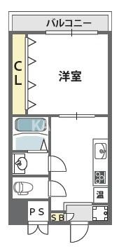新深江池田マンション の間取り
