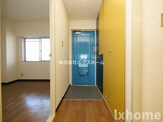 ピアハイツ幸の玄関|毎日通る玄関はこちらです