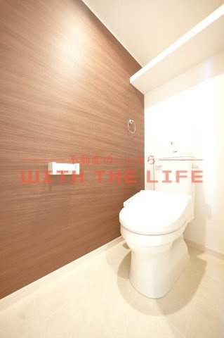 シリウス南久留米【10.000円キャッシュバック対象物件】のトイレ|落ち着いたトイレです