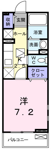 ブライト　ジュネスの間取り|間取図