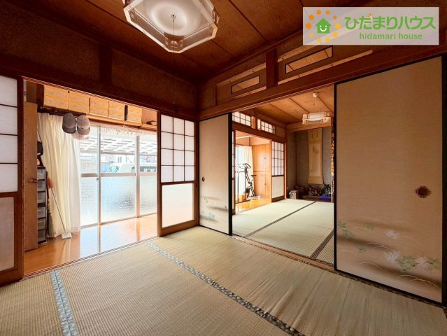 日立市相田町３丁目　中古戸建の和室|空間のつながりが分かりやすく、使い勝手の良さを感じていただけます。
日々の生活を快適にサポートする間取りです。
