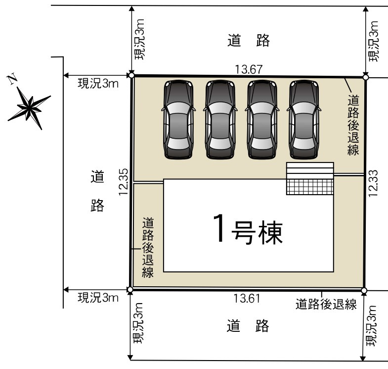 新築戸建　富士市水戸島第2　全1棟　１号棟