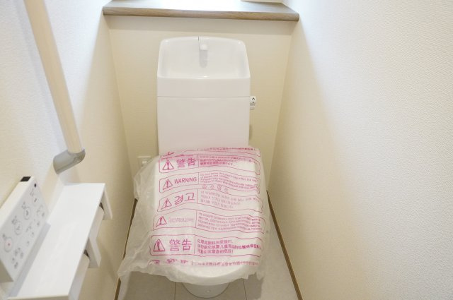 草加市清門3丁目 新築分譲住宅 全3棟 B号棟のトイレ|1階