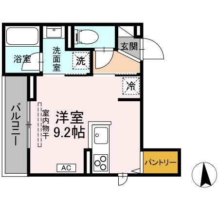 D-ROOM Sun Platinaの間取り