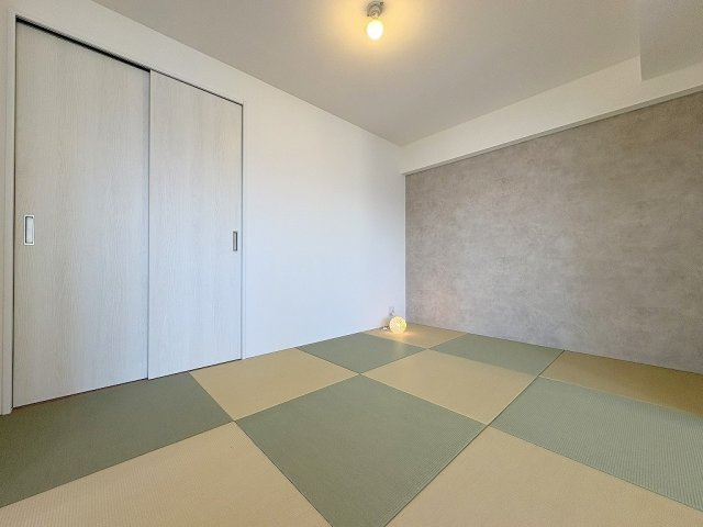 パークフィールドみさとテラ・ウエスト2街区2号館の和室|リビングに面した和室6帖・お子様の遊びスペースとしても活用できます