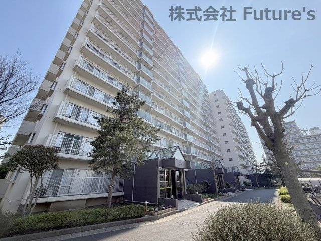 パークフィールドみさとテラ・ウエスト2街区2号館の外観|JR武蔵野線「新三郷」駅徒歩14分！全棟総戸数2719戸のビッグコミュニティ！ペット可マンション