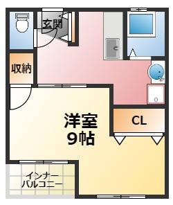 メゾン甲子園六番町の間取り