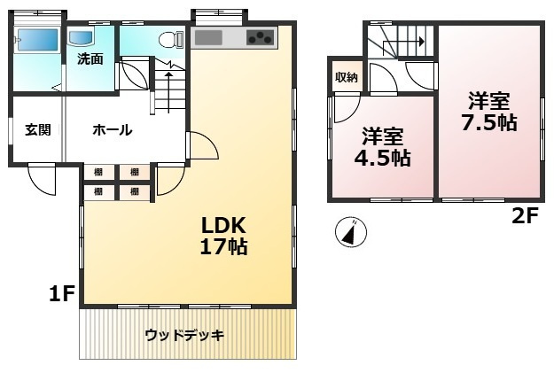 【間取り】 | 古賀市薦野戸建