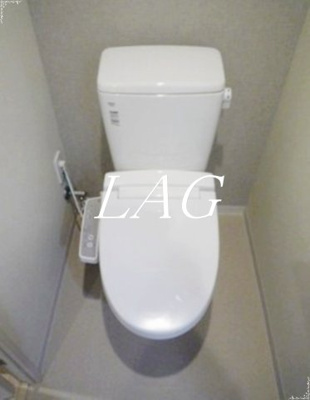 【トイレ】 | ＡＸＡＳ銀座アジールコート | トイレです。