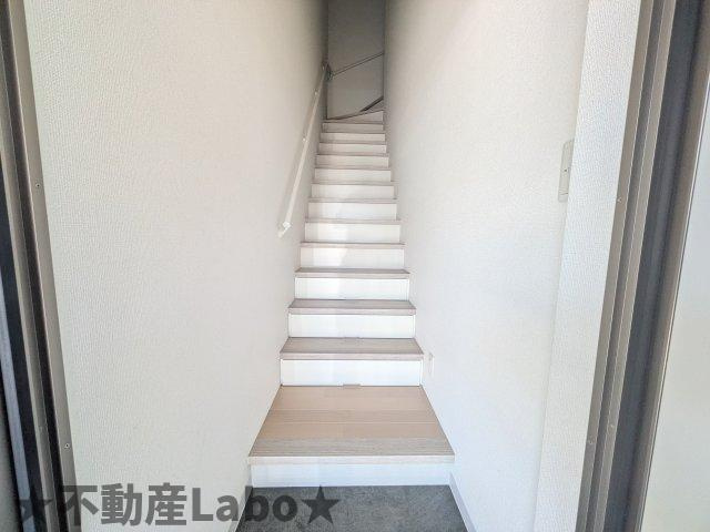 ココカラハウス川内3Cの玄関