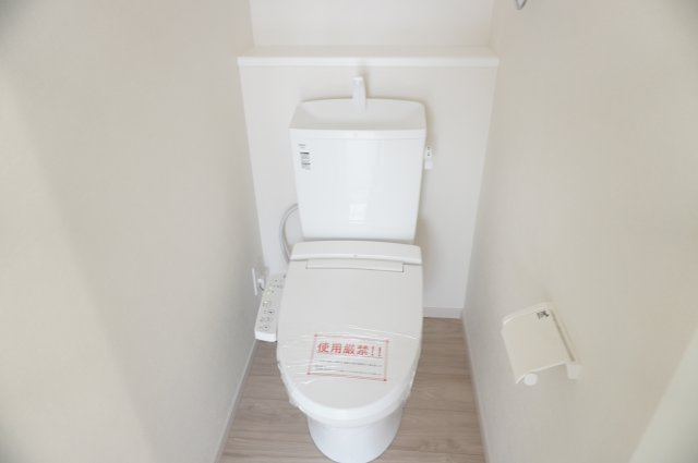 越谷市大字大林 新築分譲住宅 全2棟 1号棟のトイレ|2階