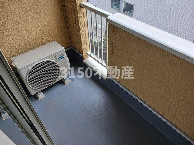 リトルグローブⅢのバルコニー