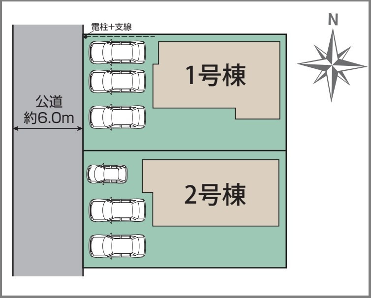 焼津市石津の区画図