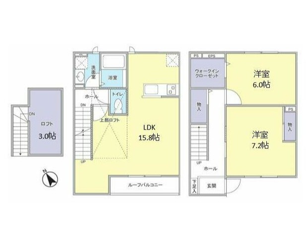 町田市能ヶ谷５丁目のアパート