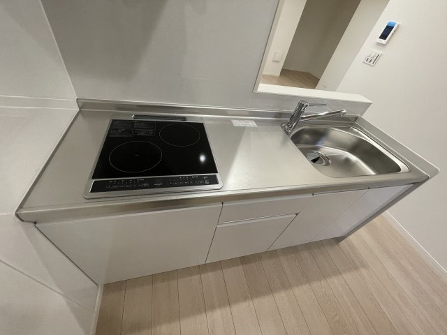 町田市能ヶ谷５丁目のアパートのキッチン