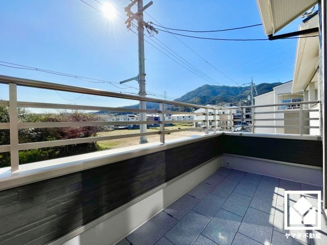 大津市坂本２丁目　のバルコニー