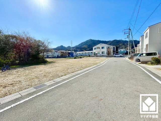 大津市坂本２丁目　の前面道路含む現地写真